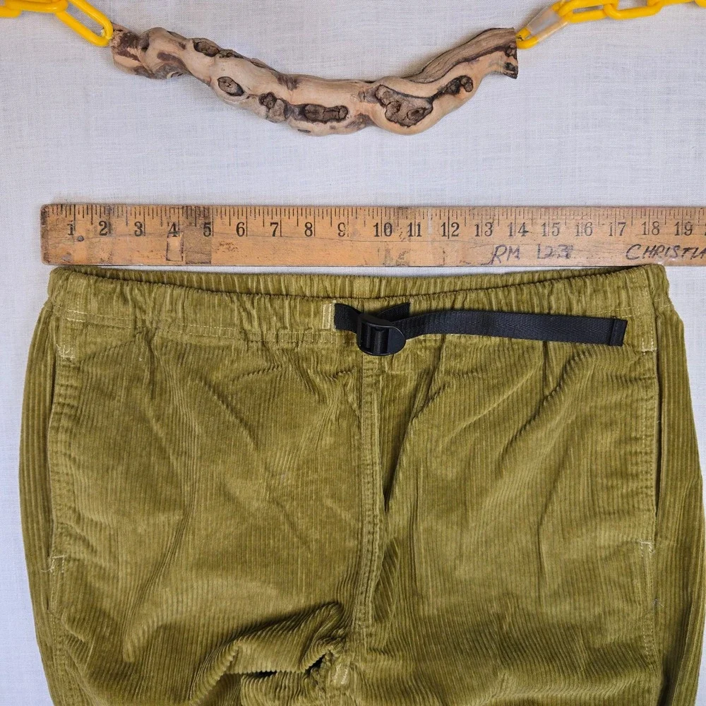 Levi Pants Corduroy Large Men's Brown Green 34